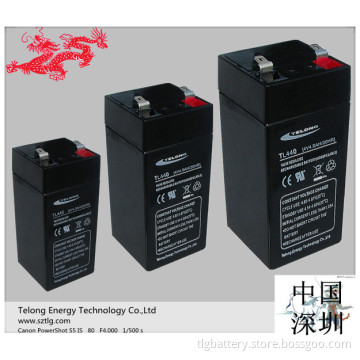 4V Electric Toy Battery-Telong 4V4ah-VRLA Mf Lead Acid Battery